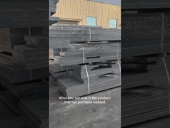 Griglia di pavimento in acciaio brillante da 3 mm con barra trasversale da 30 mm