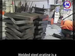 Pannelli di griglia in acciaio resistenti alla corrosione per dimensioni standard statunitensi