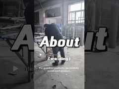 1Fence a maglia saldata con palo di acciaio e dimensioni di 50x50 mm