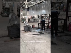 Griglia di filo di gabione con rivestimento in zinco da 220-300 g/m2