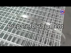 Griglie saldate in acciaio inossidabile 1000x6000 mm per piattaforme industriali