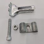Corrosion Resistant Silver Metal Fence Post Clips For Fencing Applications