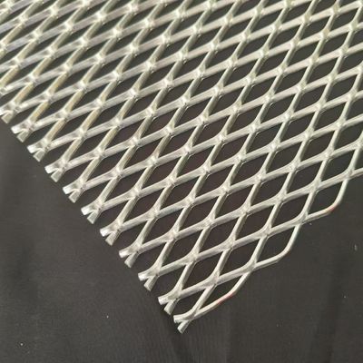 Steel Expanded Metal Sheet 1.5mm Galvanized 3000mm Length