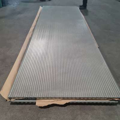 Steel Expanded Metal Sheet 1.5mm Galvanized 3000mm Length