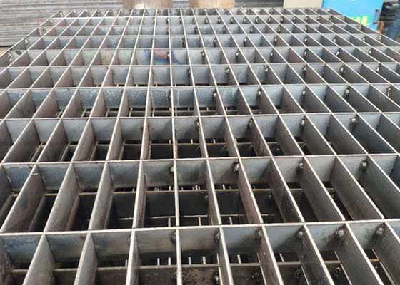 Flooring Platform Swage Locked 25x3mm Stainless Bar Grating