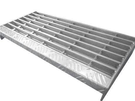 Galvanized Stair Step Board Treads Flooring Flat Steel Grating Factory