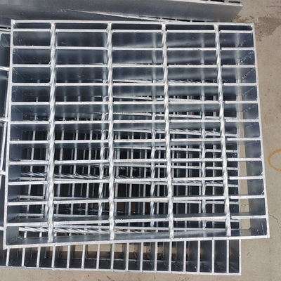 Customizable Heavy Duty Steel Grating Anti Corrosion Non Slip Breathable Galvanized