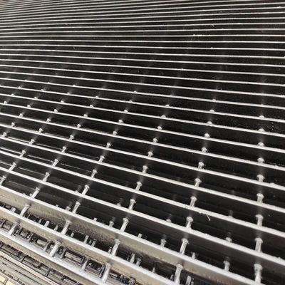 Industrial Walkway Heavy Duty Steel Grating Press Locked Untreated Galvanized Bar