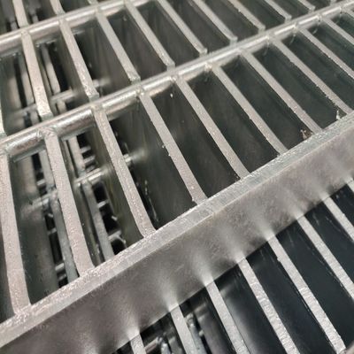 Griglia di acciaio pesante press welded non scivolo Griglia di acciaio corten con barra rettangolare