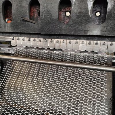 Q235 Materie prime Macchina a maglia di metallo espanso per applicazioni pesanti
