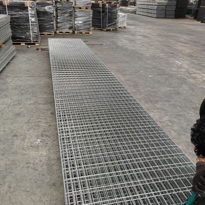 Griglia di acciaio serrato di tipo semplice capacità portante di carico pesante 2 mm-5 mm spessore