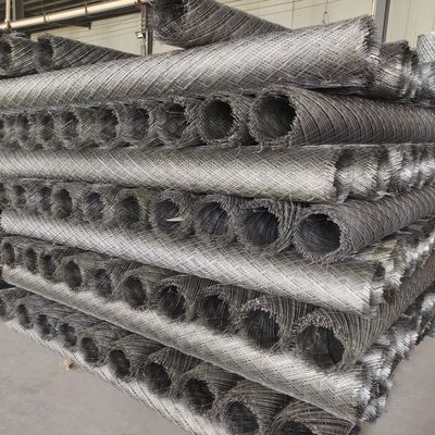 Macchina di rete metallica espansa in acciaio resistente con spessore di filo di 1,5 mm