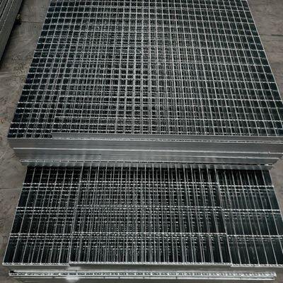 Griglia di acciaio industriale di 6 mm di dimensione di barra trasversale per la costruzione in acciaio pesante