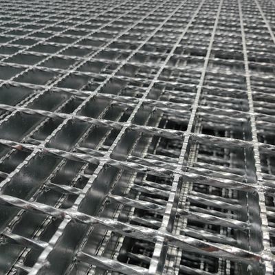Spessore della barra di cuscinetto 4 mm Griglia in acciaio industriale per applicazioni standard e pesanti su misura
