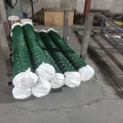 Recinzione galvanizzata a legame di catena con rivestimento in polvere