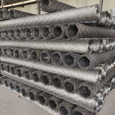 Foglio di metallo espandito leggero e facile da installare con struttura semplice adatto a costruzioni industriali e decorazioni