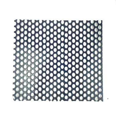 Il foro rotondo perforato decorativo W0.5m ha perforato di piastra metallica per la parete all'aperto